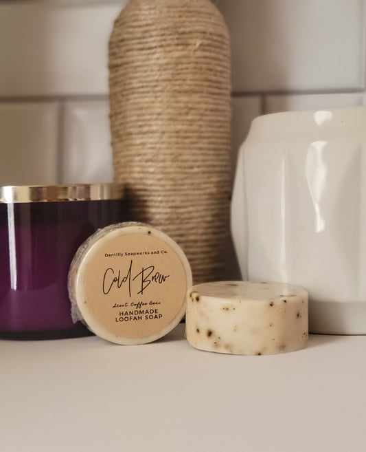Cold Brew Loofah Soap